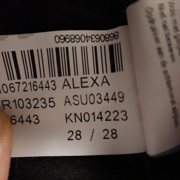 Mavi Jeans Alexa mid rise skinny women's 28 black - Picture 14 of 14